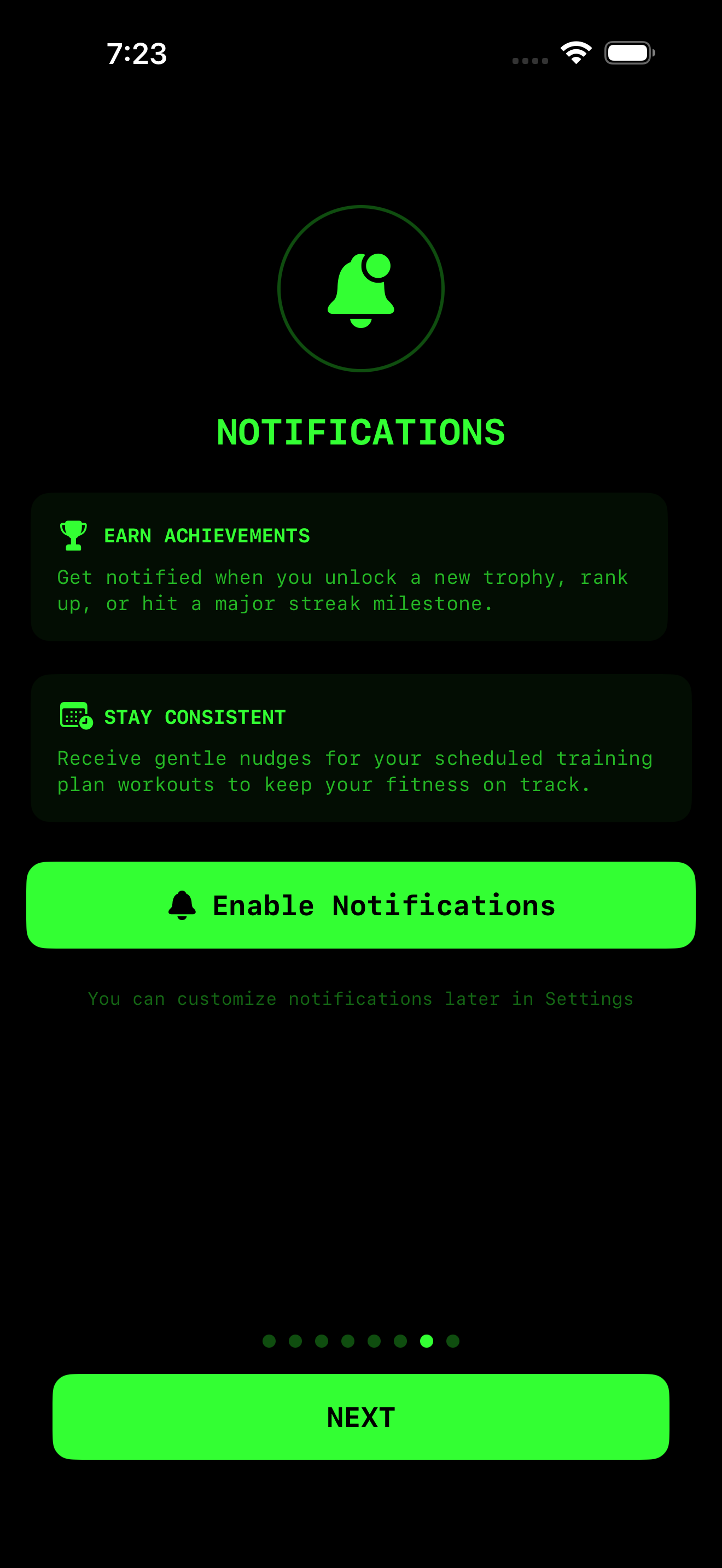 Enable Notifications