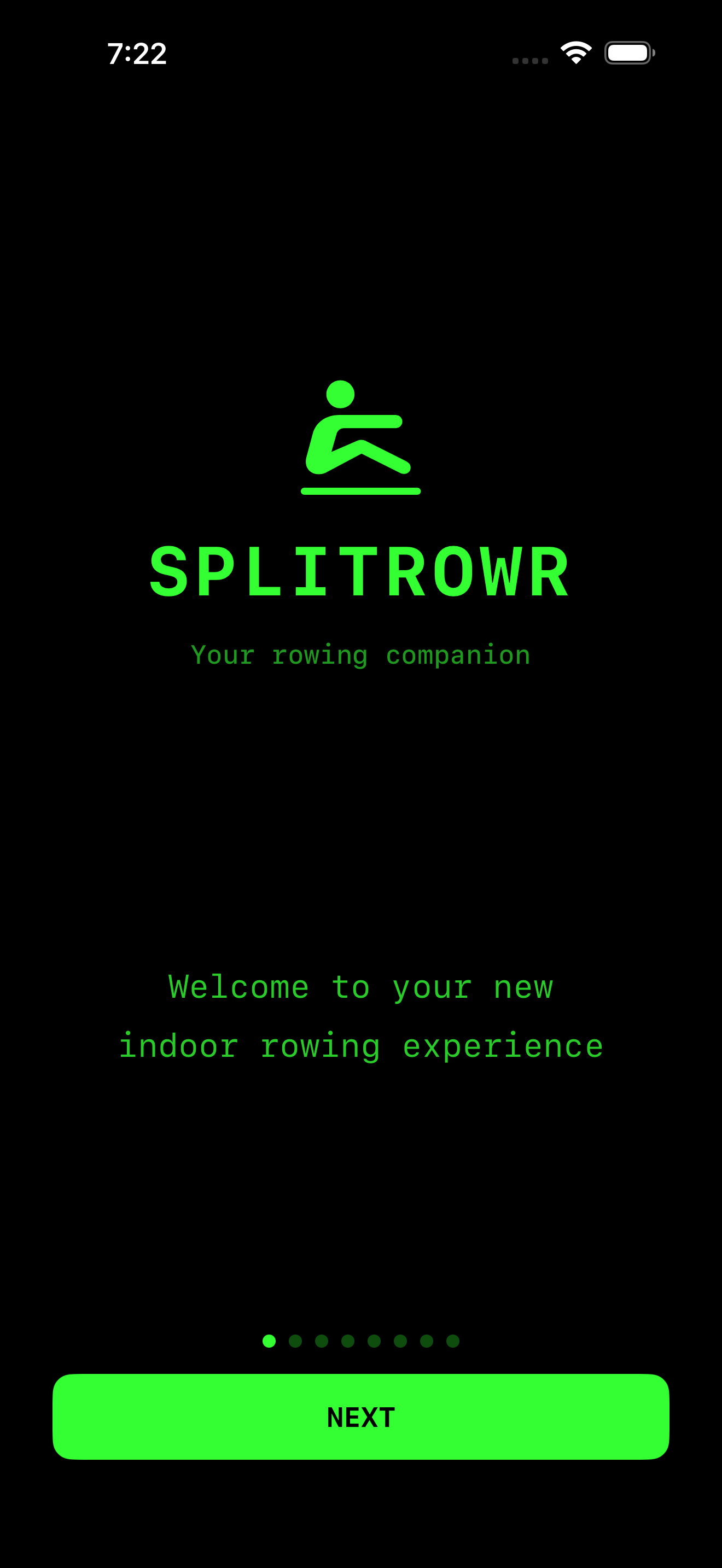 SplitRowr Onboarding
