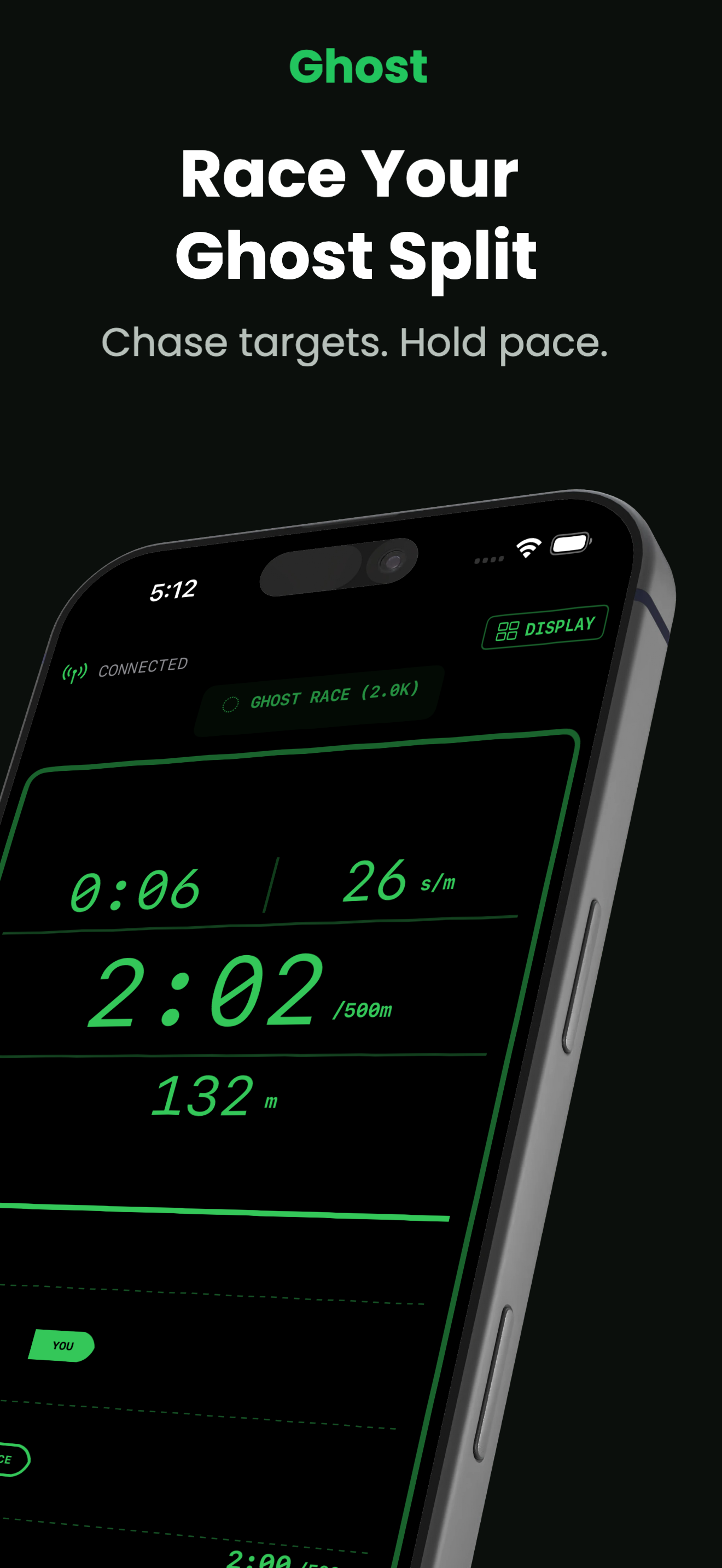 Race Your Ghost Split